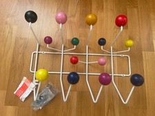 CHARLES & RAY EAMES Hang It All Coat Rack Wieszak ścienny Wielokolorowy MCM 1960 Design