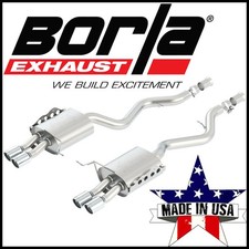 Borla Atak 2 Axle-back Exhaust System Fits 2008-2013 Bmw M3 4.0l V8 Borla Atak 2 Axle-back Exhaust System Fits 2008-2013 Bmw M3 4.0l V8