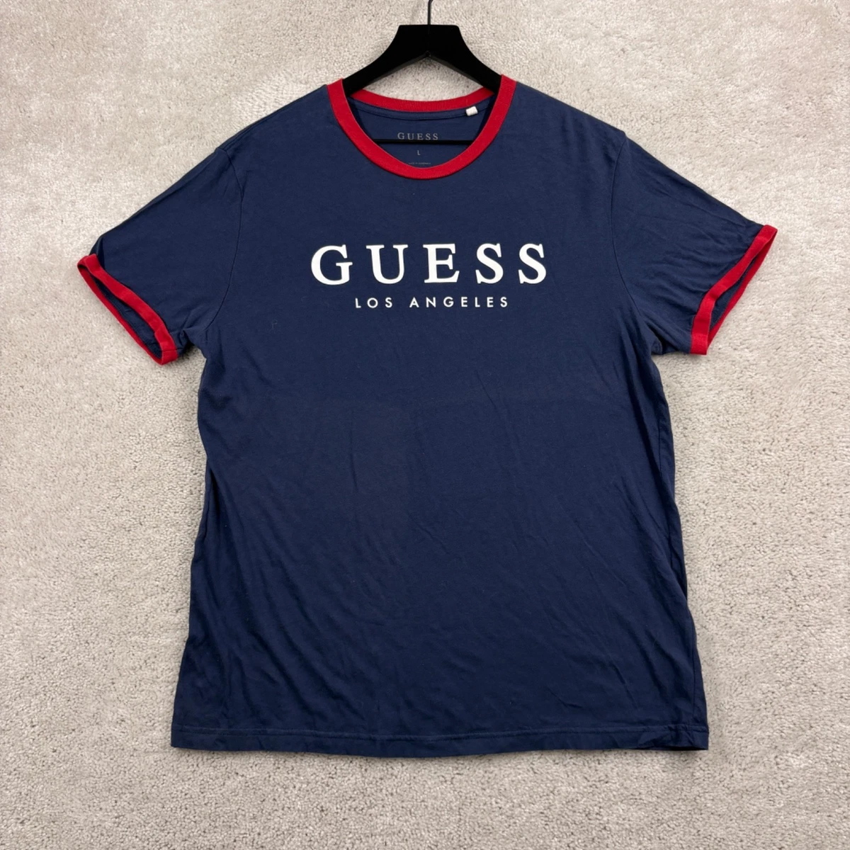GUESS Eco City of Dreams - Maglietta a Maniche Corte da Uomo, Bianco Puro., S : GUESS