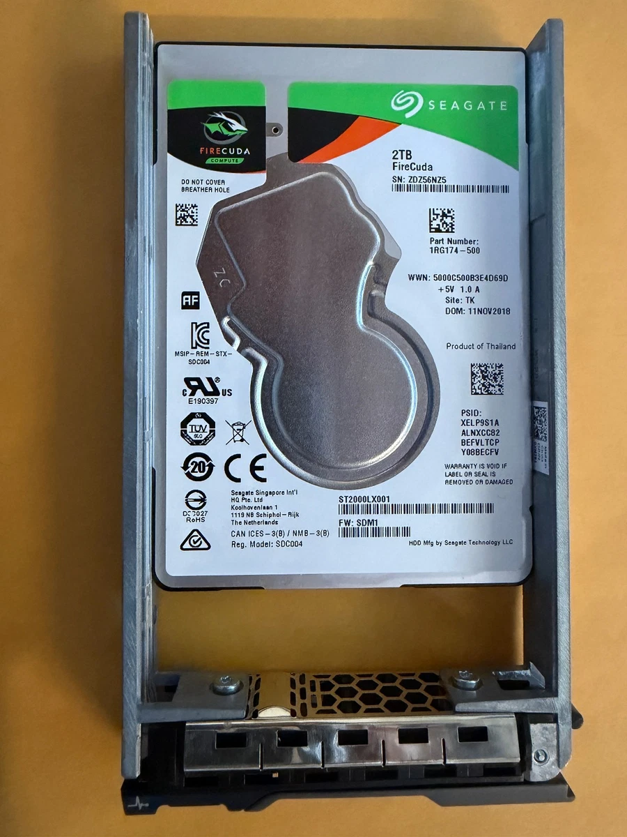 Las mejores ofertas en Unidades de disco duro interno Seagate 2.5