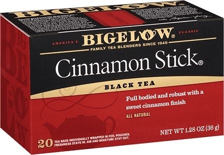 Чай Bigelow Teas с палочкой корицы, 20 пакетиков