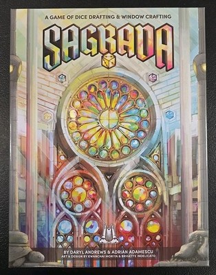 Sagrada Dice Floodgate Games Drafting & Placement Strategy Board Game GAMA 2026