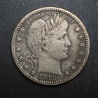 1915   *D *  BARBER SILVER QUARTER  ***NICE*** FREE SHIPPING   C2098