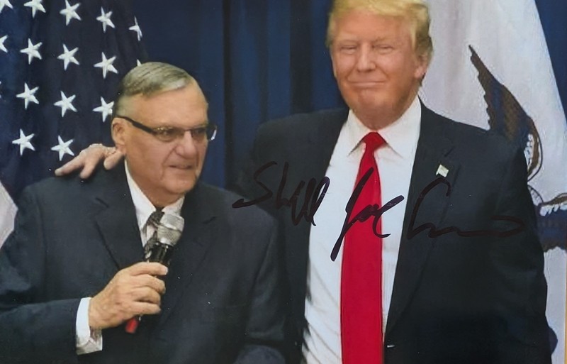 SHERIFF JOE ARPAIO Signed/Autographed 6x4 Photograph