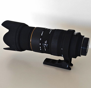 Sigma 50-500mm f/4-6.3 APO DG HSM Zoom Lens Nikon EF w/ Hood & Collar