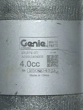Genie Gear Pump (231572GT) A01011404205 4.0cc thumbnail 5