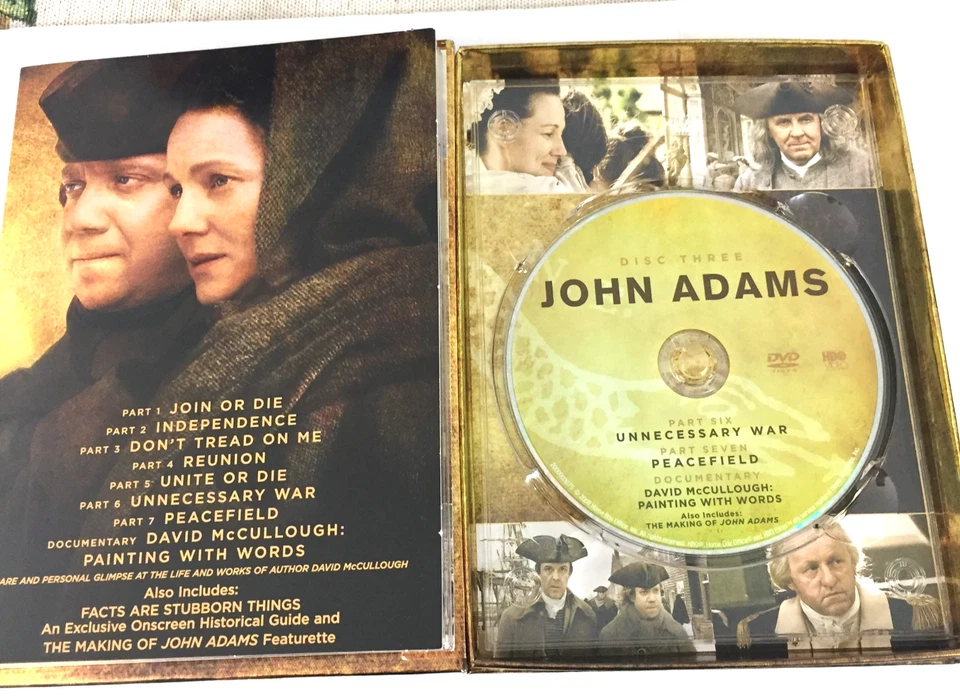 John Adams DVD / Ships free Same Day with Tracking - Image 3 of 4