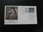 FDC France 1982 stamp day art painting Picasso (Lyon #2)