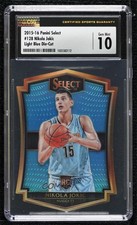 2015 Select Premier Level Die-Cut Blue Prizm Nikola Jokic CSG 10 Gem Mint 0oc8