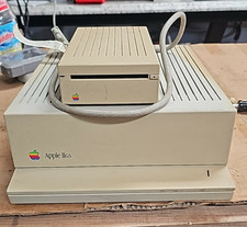 Vintage Retro Apple IIGS A2S6000 Home Computer w/External A9M0106 Floppy Drive