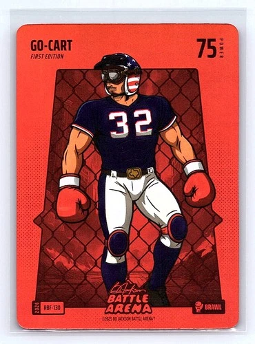 GO-CART (Evan Carter) Bo Jackson Battle Arena #RBF-130 Red Battlefoil
