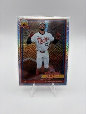 2026 Topps Series 1 - 1991 Topps Chrome Silver Pack Mojo Byron Buxton #91C-65