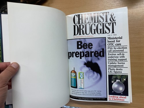 APOTHEKER "CHEMIKER & D" APOTHEKE GEBUNDEN MAGS JULI BIS DEZ 1993 3,7kg BUCH (EV4) - Bild 4 von 14