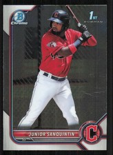 2022 Bowman Chrome Prospects #BCP80 Junior Sanquintin