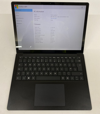 Microsoft Surface 4 13'' i5 11. Gen 8GB RAM 255GB NVMe Grade C GBR 153 Zyklen