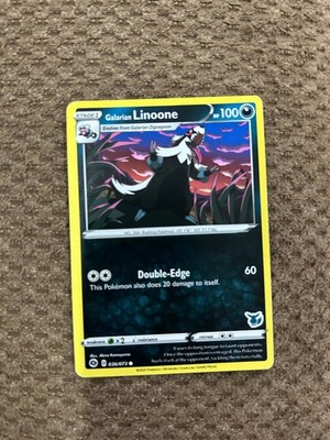 Pokemon Galarian Linoone Chilling Reign 036/073 Common EN