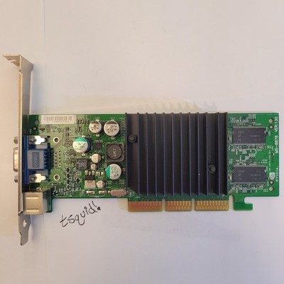 NVIDIA GeForce4 MX 440-SE AGP 64MB GPU Card MS-8878 P73 VGA S-Video
