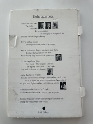 Apple Think Different poster - Educator's Set of 10 with packaging