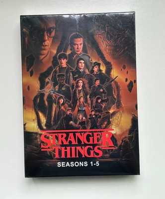 stranger things 1-5 complete series 14 disc dvd box set