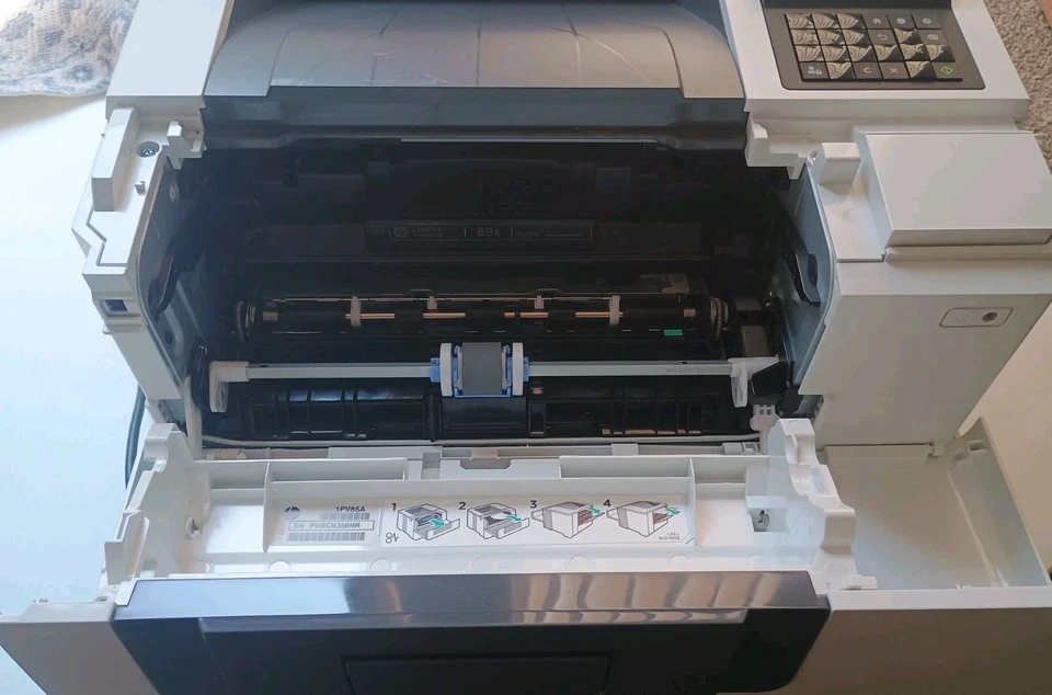 HP LaserJet Enterprise M507 - 120V - Printer Office - Image 3 of 4