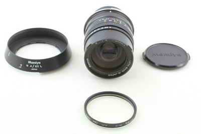 Getestet Mamiya N 65mm F4 Weitwinkel Festbrennweitenobjektiv mit Haube Hood