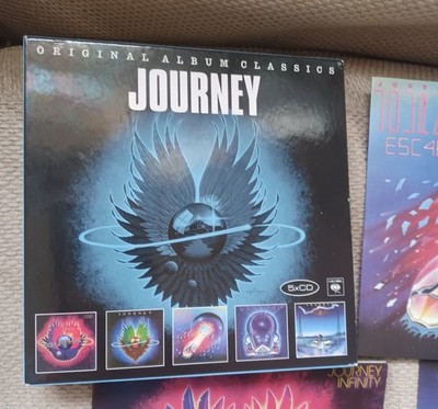 Journey - Original Album Classics 5CD Box Set (2011) Escape Evolution etc  Ex+