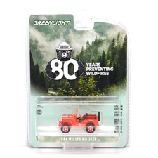 Greenlight Anniversary Series 17 1944 Willys MB Smokey Bear 1:64 Diecast