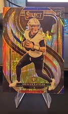 2024 Panini Select Premier Level Spencer Rattler #130 Red & Blue Shock Prizm RC