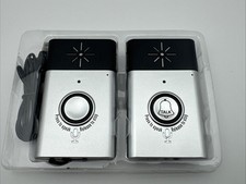 Wireless Voice Intercom Doorbell 2-Way Talk Monitor Home Security USB Silver HT6
