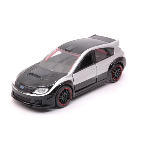 BRIAN'S SUBARU IMPREZA WRX STI 2009 FAST & FURIOUS SILVER/BLACK 1:32 Jada Toys - Immagine 2 di 3