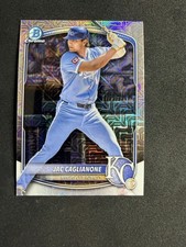 Jac Caglianone 2025 Bowman Chrome Prospects Mojo #BCP-154 Kansas City Royals