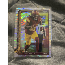 Topps Chrome Xfractor Rookie Noah Brown #293 Washington Commanders NFL Card. rookie card picture