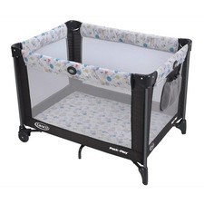 Pack Play Portable Playard Push Button Compact Fold Carnival