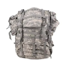 USGI MOLLE II Large Complete Field Pack Set w/ Straps Frame Side Pouches GREAT