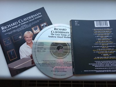no CD Box)CLAYDERMAN piano-Memory/PHANTOM/High flying adored/Tell me on Sunday