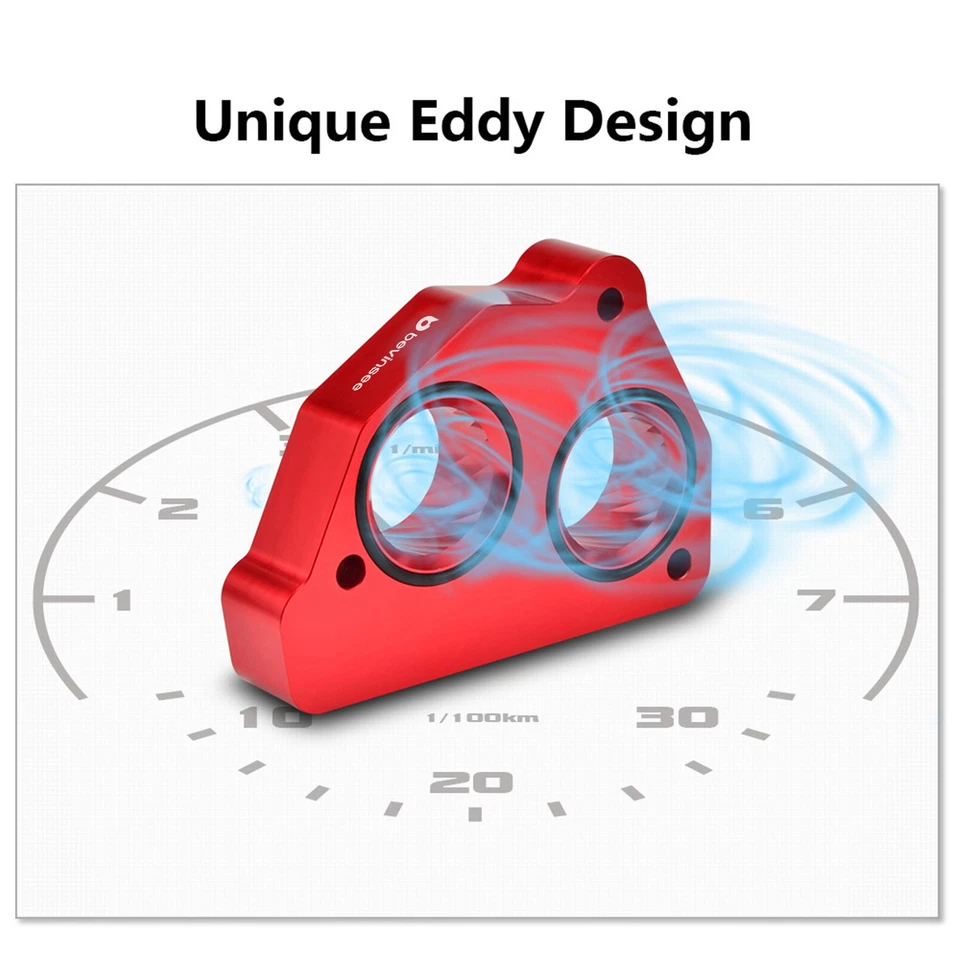 Anodized Throttle Body Spacer For Chevy For GMC 4.3L 5.0L 5.7L 1988-1995 — 第 4/4 张图片