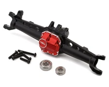 Treal Hobby Axial SCX10 II CNC-Machined Aluminum Front Axle Housing (Black)