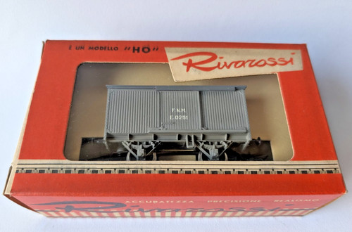 Rivarossi 2034 HO - Carro Coperto FNM E.0251 - Vintage Box Originale - Raro | Zustand: Usato