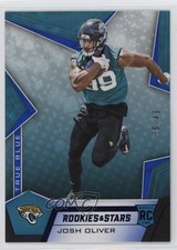 2019 Panini Rookies & Stars Rookies True Blue 36/49 Josh Oliver #186 4jk