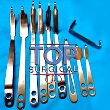 Hip Retractor Heavy Orthopedic Surgery Instruments Set Of 10 Pcs