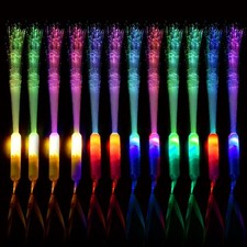 30pcs Glow Sticks Party Supplies, 3 Modes Colorful Flashing LED Light Up Glow...