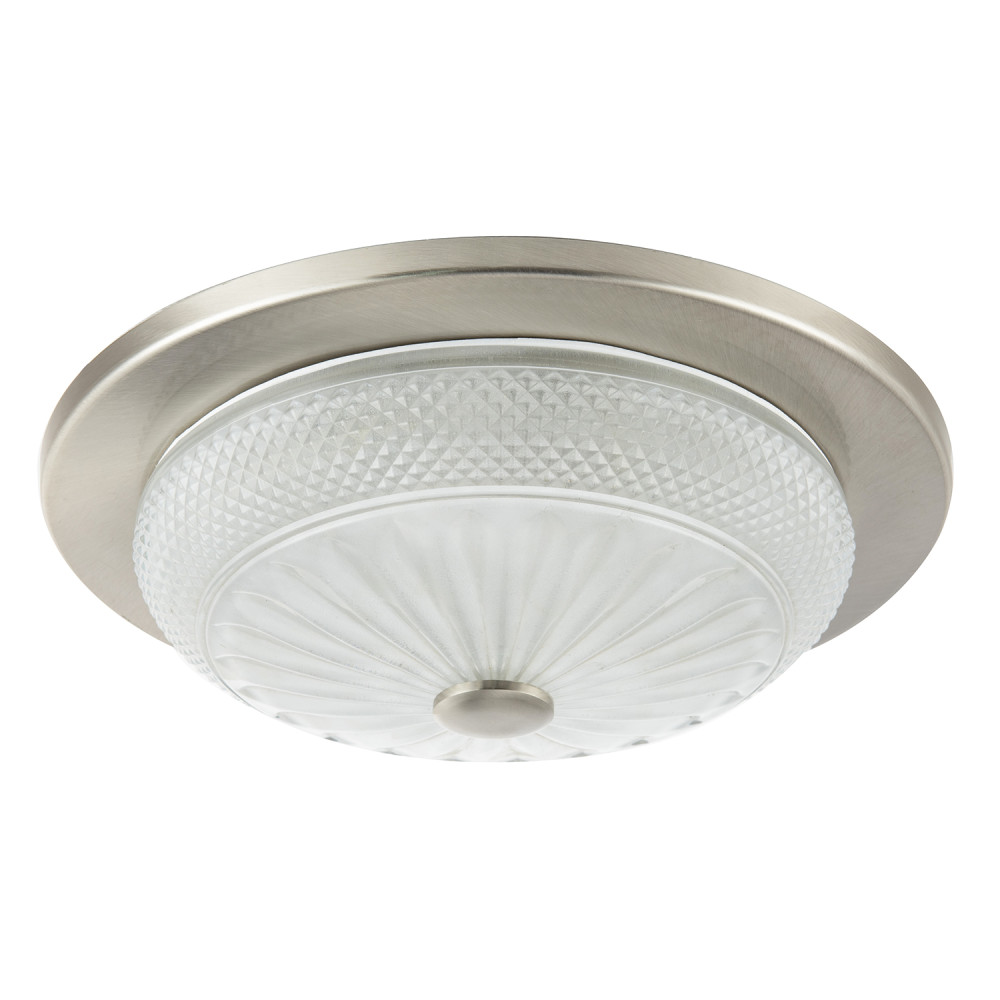 Modern Bathroom Ceiling Light Fitting with Frosted White Moulded Glass by Hap...