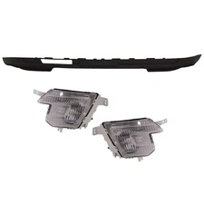 Fog Light Kit For 16-17 Ford Explorer Front Driver and Passenger Side