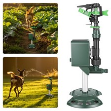 Solar Powered Motion Sensor Repellent Sprinkler for Animal Deterrent Repellent
