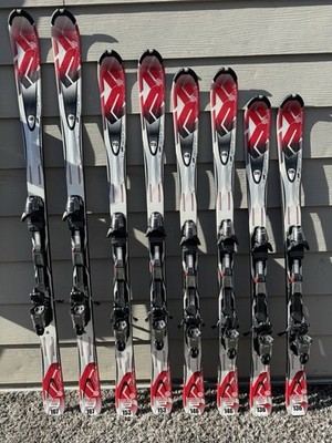 K2 AMP STRIKE Ski's w/ Fastrak 10 Bindings - GREAT CONDITION - TUNED - ALL SIZES
