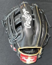 Rawlings 13'' GG Elite Series Slowpitch Black Glove GGE130BG LHT