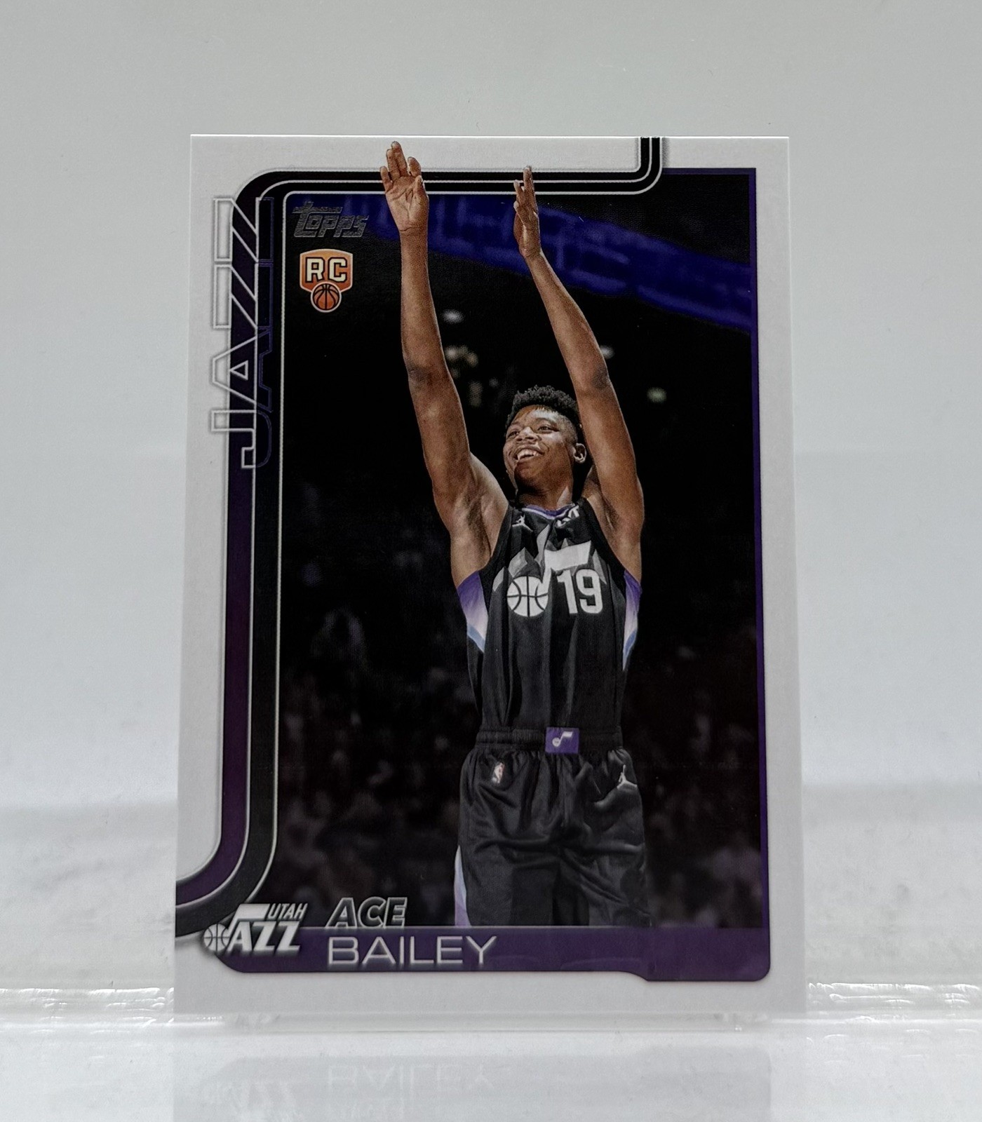 2025-26 Ace Bailey  Panini Topps Rookie RC Base Card #205 Utah Jazz