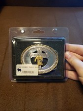 Praying Cowboy Religious Western Belt Buckle.