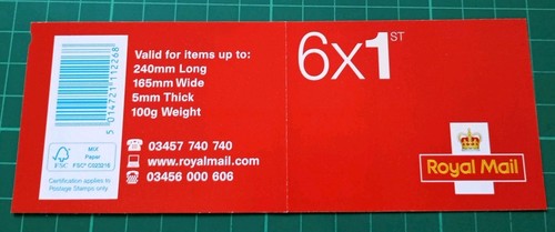PM44 2014 Sustainable Fish Self Adhesive Cylinder Booklet um - Picture 3 of 3