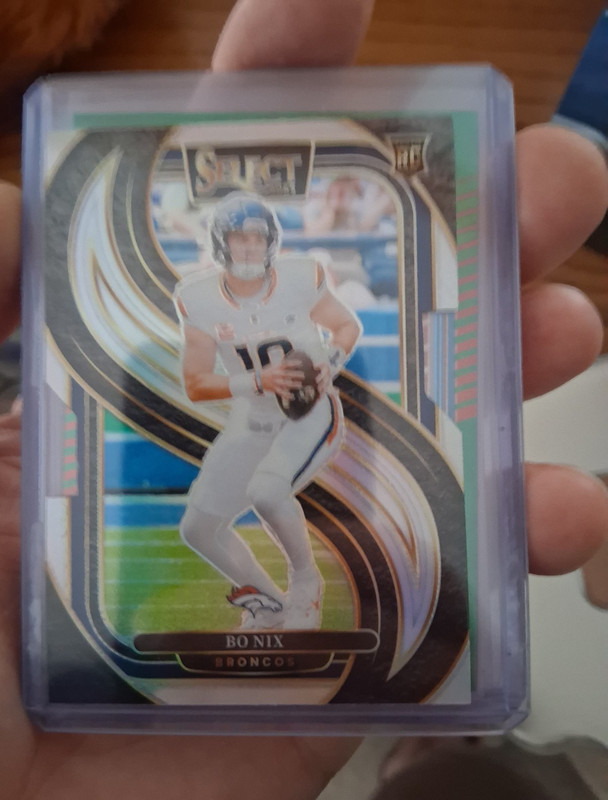 Panini 2024 Select Prizm Premier Level Bo Nix #117 Broncos RC